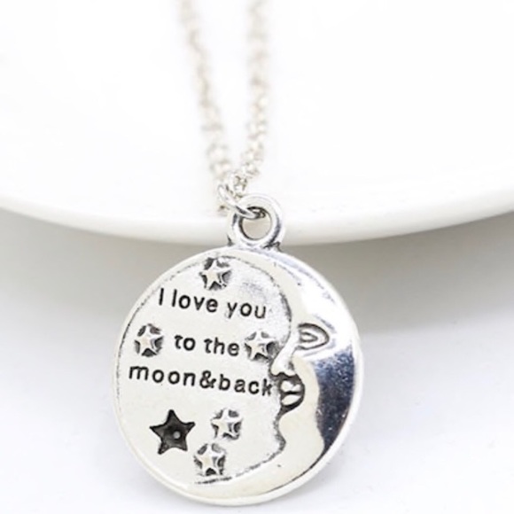 🌙silver I love you to the moon and back🌙 - Picture 4 of 4